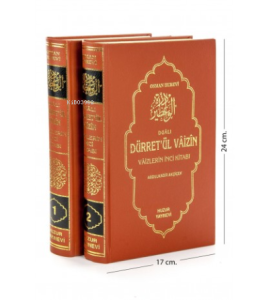 Dualı Dürretül Vaizin (2 Cilt, Takım)