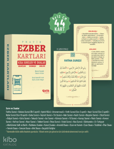 Kısa Sureler ve Dualar;Ezber Kartları Kısa Sureler ve Dualar;Ezber Kartları