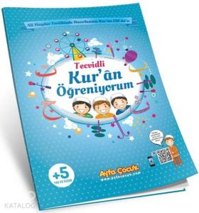 Kur'an Öğreniyorum (Ayfa-161M, Orta Boy, Mavi, Tecvidli); Çocuk Elif-Ba'sı Kur'an Öğreniyorum (Ayfa-161M, Orta Boy, Mavi, Tecvidli); Çocuk Elif-Ba'sı