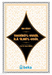 Usul İlmi - Takribül Vusul İla İlmil Usul Usul İlmi - Takribül Vusul İla İlmil Usul