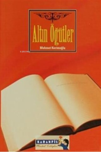 Altın Öğütler - Kardelen Yayınları - Selamkitap.com'da