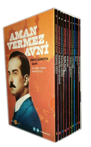 Amanvermez Avni 10 Kitap ( Kutulu ) ;Günümüz Türkçesi ile, Bir Osmanlı