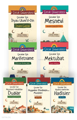 Çocuk Üniversitesi (7 Kitap) - Çelik Yayınevi - Selam Kitap
