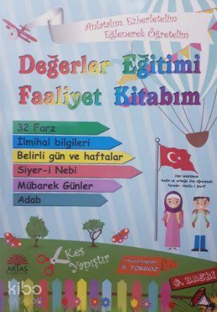 Değerler Eğitimi Faaliyet Kitabım - Aktaş Yayıncılık - Selamkitap.com'