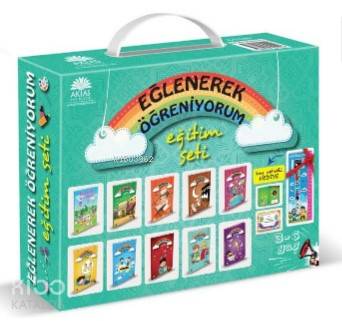 Eğlenerek Öğreniyorum Okul Öncesi Eğitim Seti 3/6 Yaş Arası - Aktaş Ya