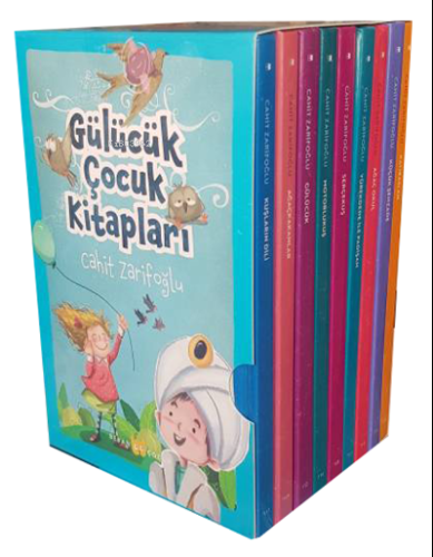 Gülücük Çocuk Kitapları;Renkli Ciltli Kutulu Set (9 Kitap) - Beyan Yay