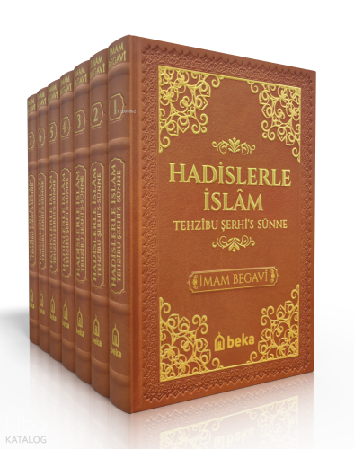 Hadislerle İslam - Tehzibu Şerhis Sünne – 7 Cilt Takım – Termo Deri - 