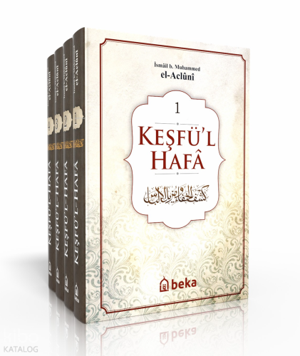 Keşfül Hafa - el-Acluni (4 Cilt Takım) - Beka Yayınları - Selamkitap.c