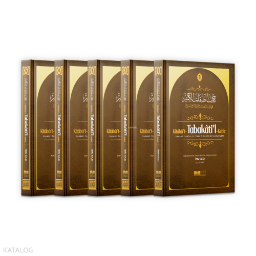 Kitabü't-Tabakati'l- Kebir Tabakat (5 Cilt)