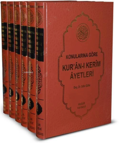 Konularına Göre Kuran-ı Kerim Ayetleri – 6 Cilt - Huzur Yayınevi - Sel