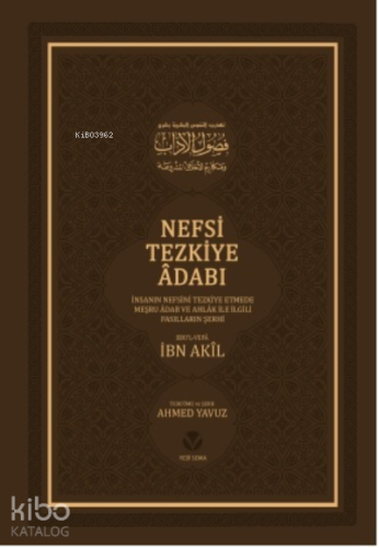 Nefsi Tezkiye Âdabı - Yedi Sema Yayınları - Selamkitap.com'da