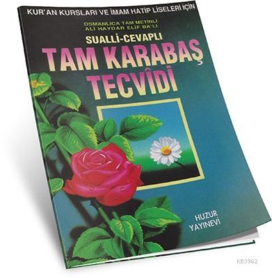 Tam Karabaş Tecvidi - Huzur Yayınevi - Selamkitap.com'da