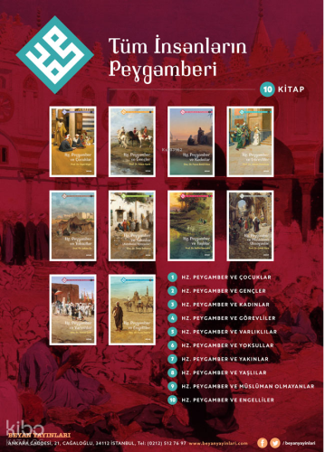 Tüm İnsanların Peygamberi Serisi (10 Kitap) - Beyan Yayınları - Selamk