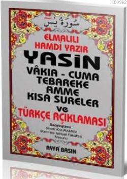 Yasin Satır Altı Mealli; (KOD 009 - Çanta Boy)